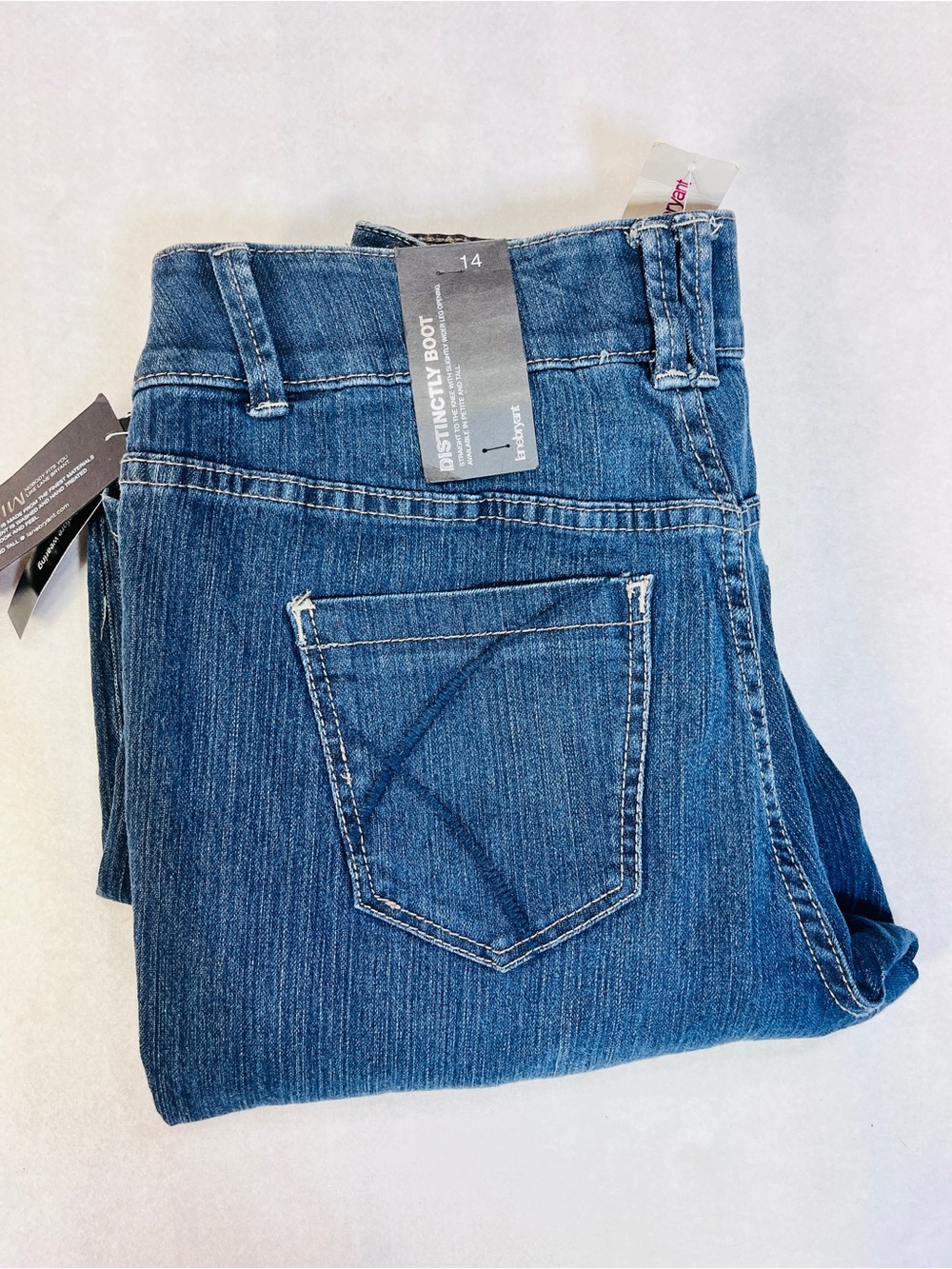 Lane Bryant Blue Denim Bootcut Jeans - Size 14